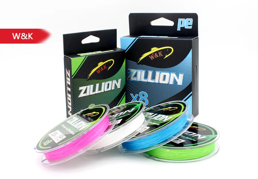 Pesca en agua dulce con línea de colores