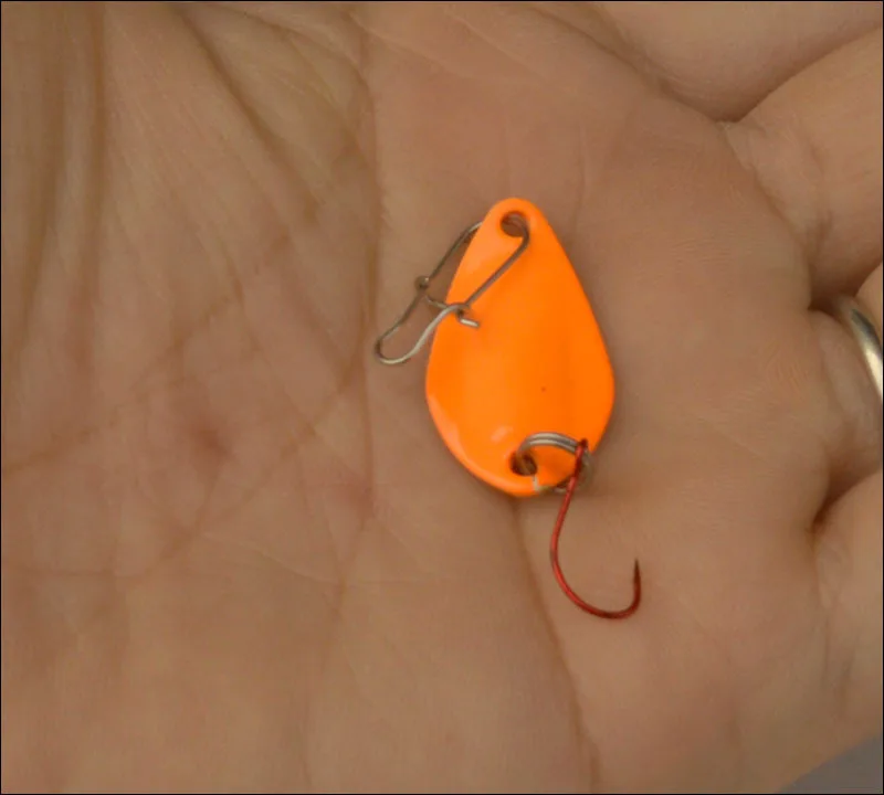 Spoon doble pala colores para lubina señuelo de pesca - imagen 4