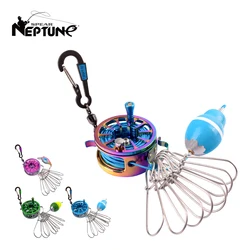 Tensión Neptune Acero Inoxidable con Ruedas Carpfishing