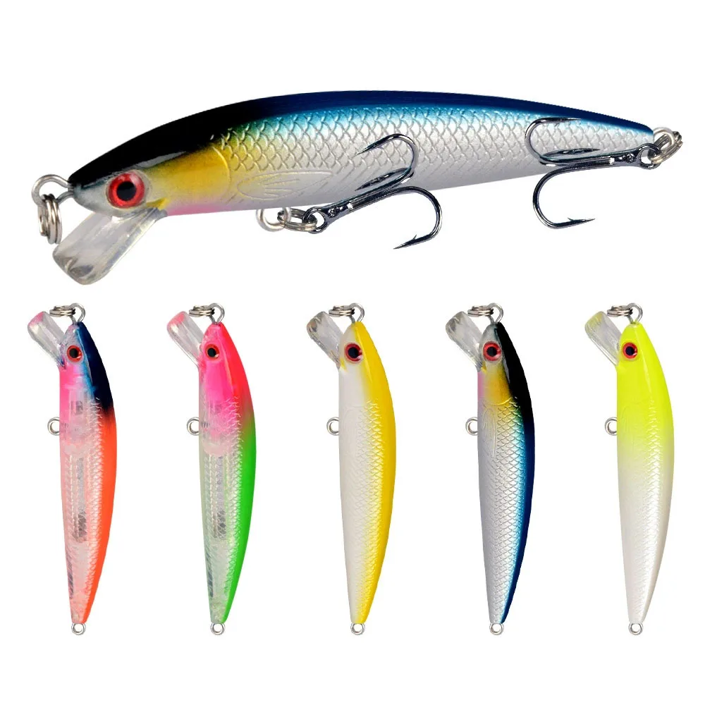 Señuelo Minnow Wobbler de superficie para lubina rayada y carpa - imagen 3