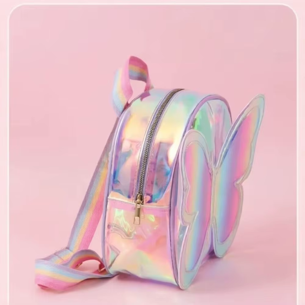 Mochila Escolar Infantil Mariposa – Ligera y Amplia para Niñas - imagen 3