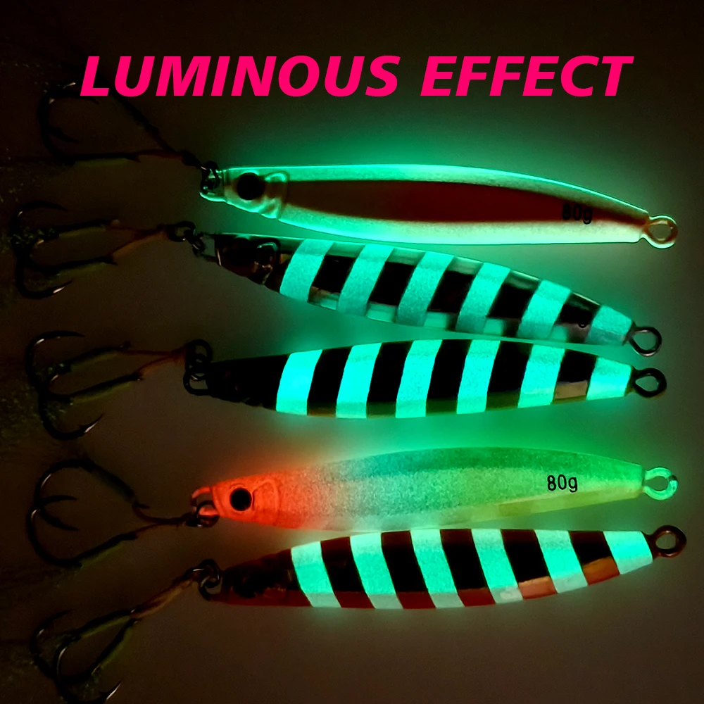 TOLU Señuelo Jigging Rápido Recubrimiento Láser Luminoso para Mar - imagen 2