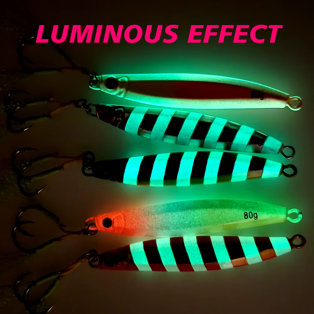 TOLU Señuelo Jigging Rápido Recubrimiento Láser Luminoso para Mar - imagen 2