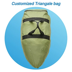 Accesorios del kit: bolsa, baterías y cargador
