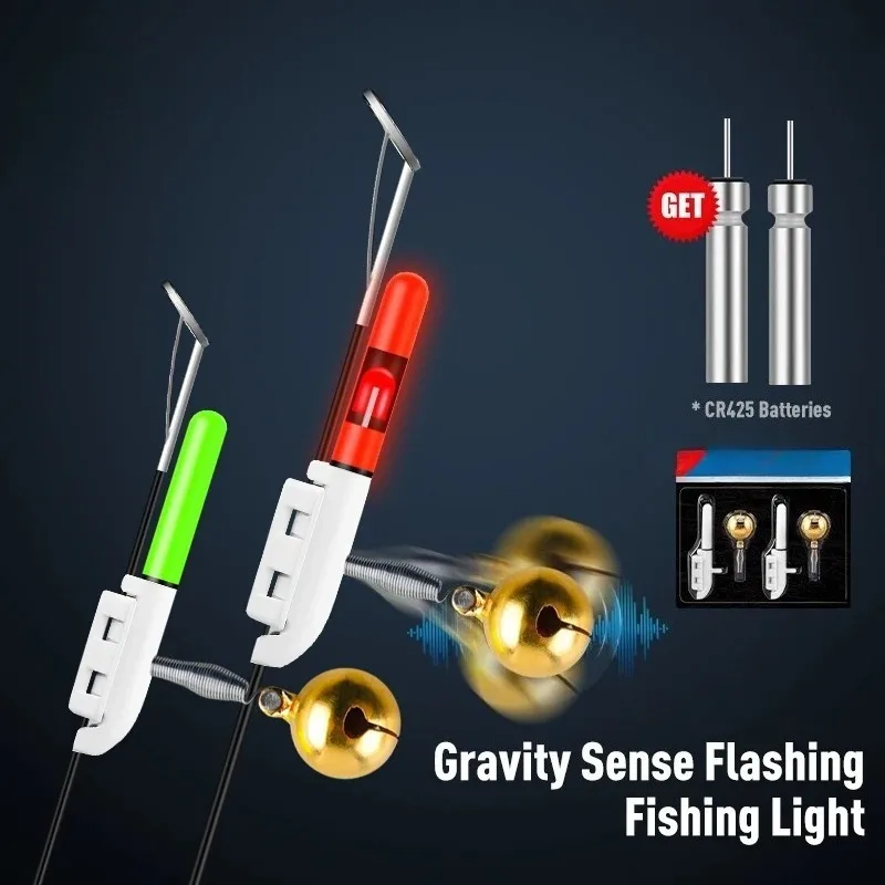 Luces LED para punta de caña y alarmas de picada nocturnas sensibles - imagen 3