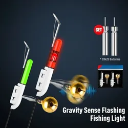 Luces LED para punta de caña y alarmas de picada nocturnas sensibles