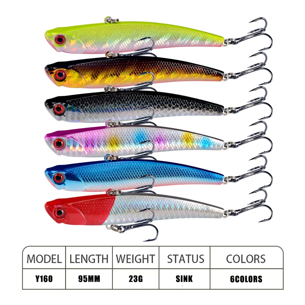 Señuelo VIB de cuerpo duro vibratorio para la pesca deportiva - imagen 2