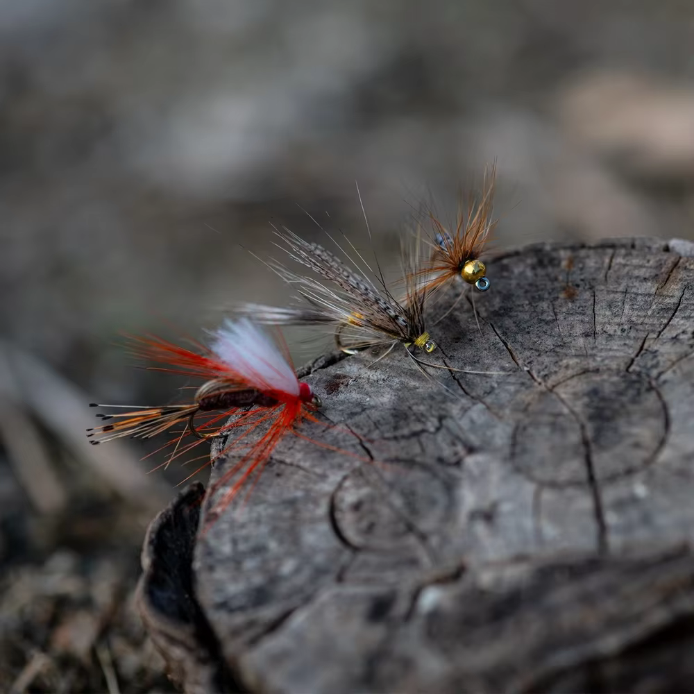 Goture Kit de señuelo para pesca con mosca - anzuelo de manivela - imagen 4
