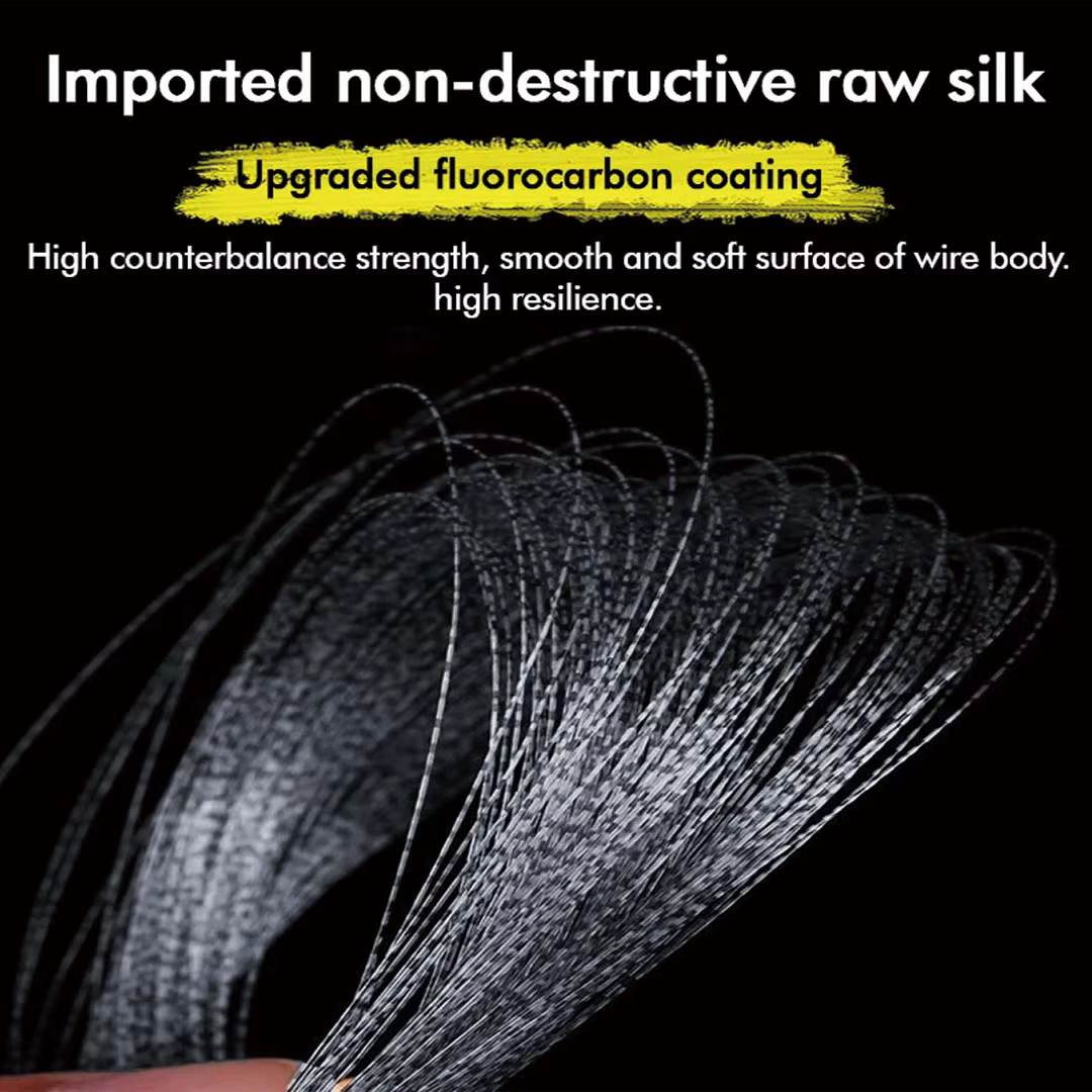 THORNSLINE línea de pesca 3D Spoted biónico fluorocarbono monofilamento - imagen 5