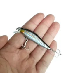 Señuelo Minnow hundido con ojos 3D – Wobbler larga distancia