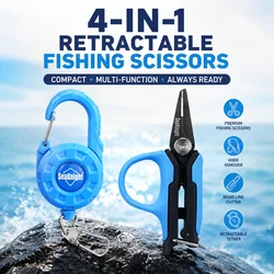 Alicate Pesca Retráctil SeaKnight – Mini Multiusos Titanio