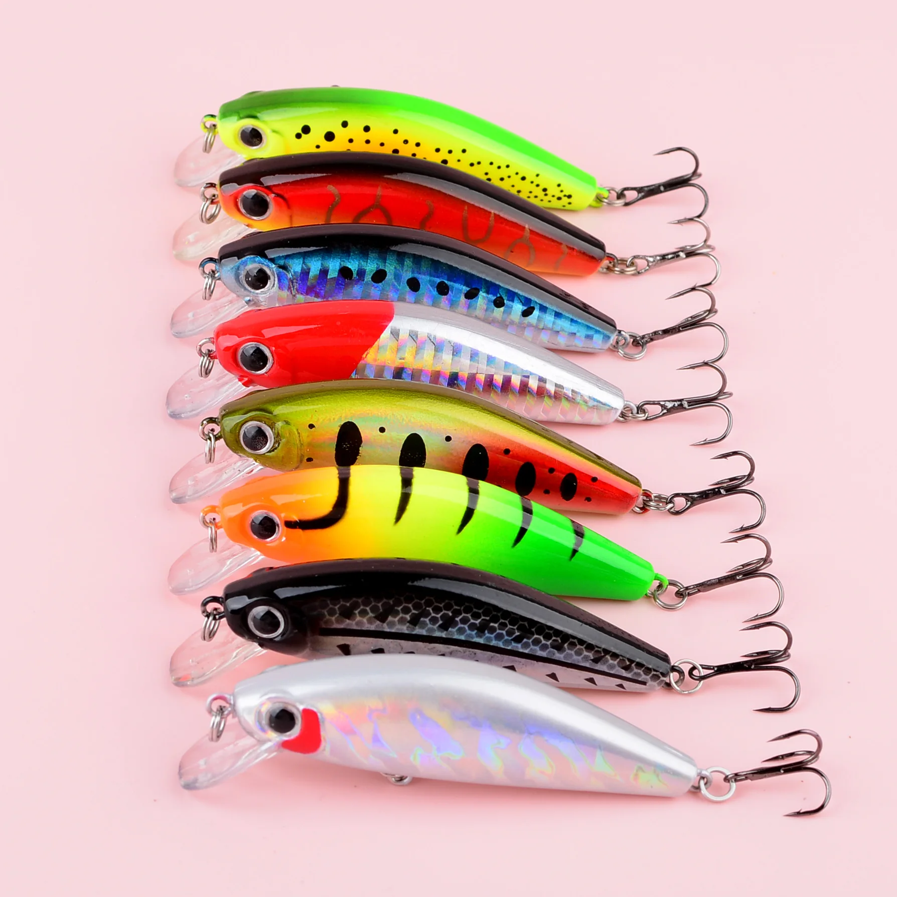 Minnow wobbling de 7.7 cm y 11 g