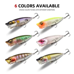 Popper LETOYO 70mm – Señuelo flotante para pesca de depredadores