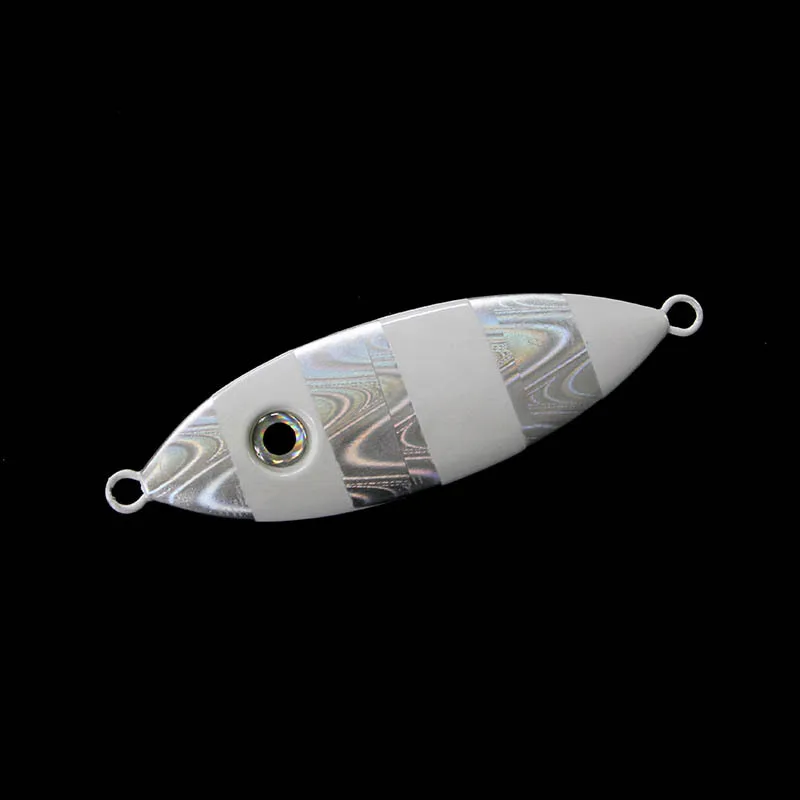 Jig de plomo luminoso para jigging en agua salada