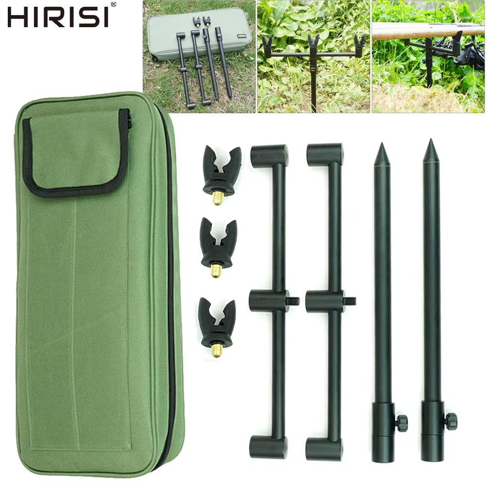 Hirisi Palos Bancarios de Carpa con Portacañas y Buzz Bars - imagen 2