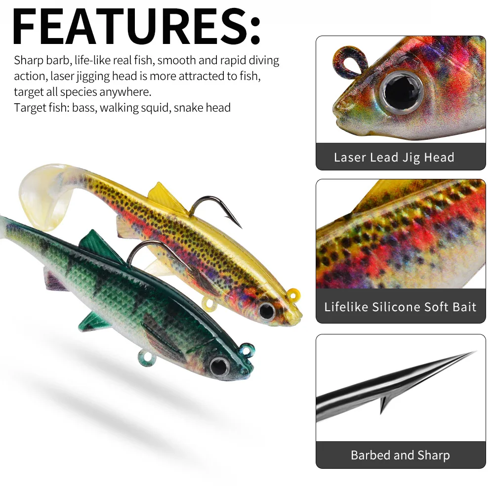 Variedad de colores del señuelo DW6094