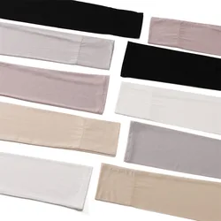 Mangas elásticas UV para brazos, guantes largos táctiles para montar