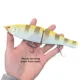 Señuelo Swimbait dos piezas resistente para lanzamientos a distancia - imagen 5