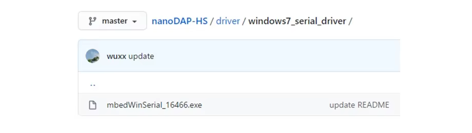 Programación por arrastrar y soltar en la unidad USB DAPLINK