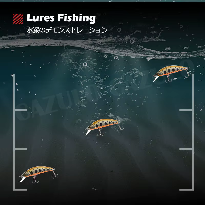 Señuelo minnow wobbler para carpa - imagen 2