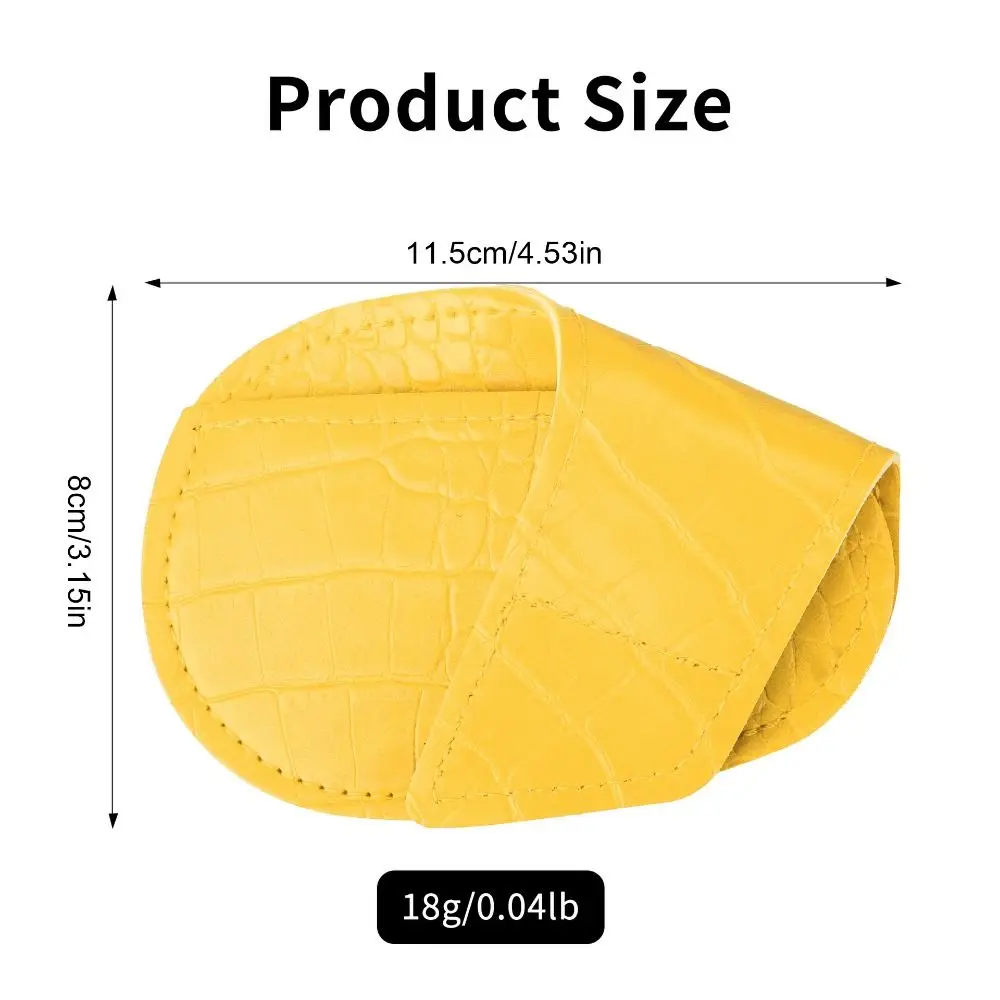 Funda protectora cuero PU para cabeza de palo golf al impacto - imagen 4