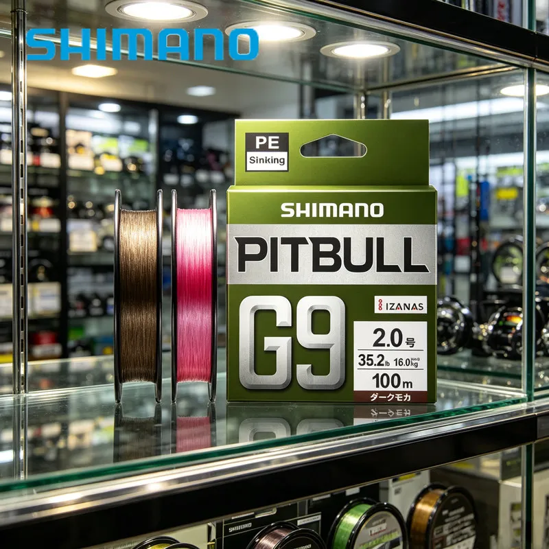 Vista de la línea SHIMANO para pesca