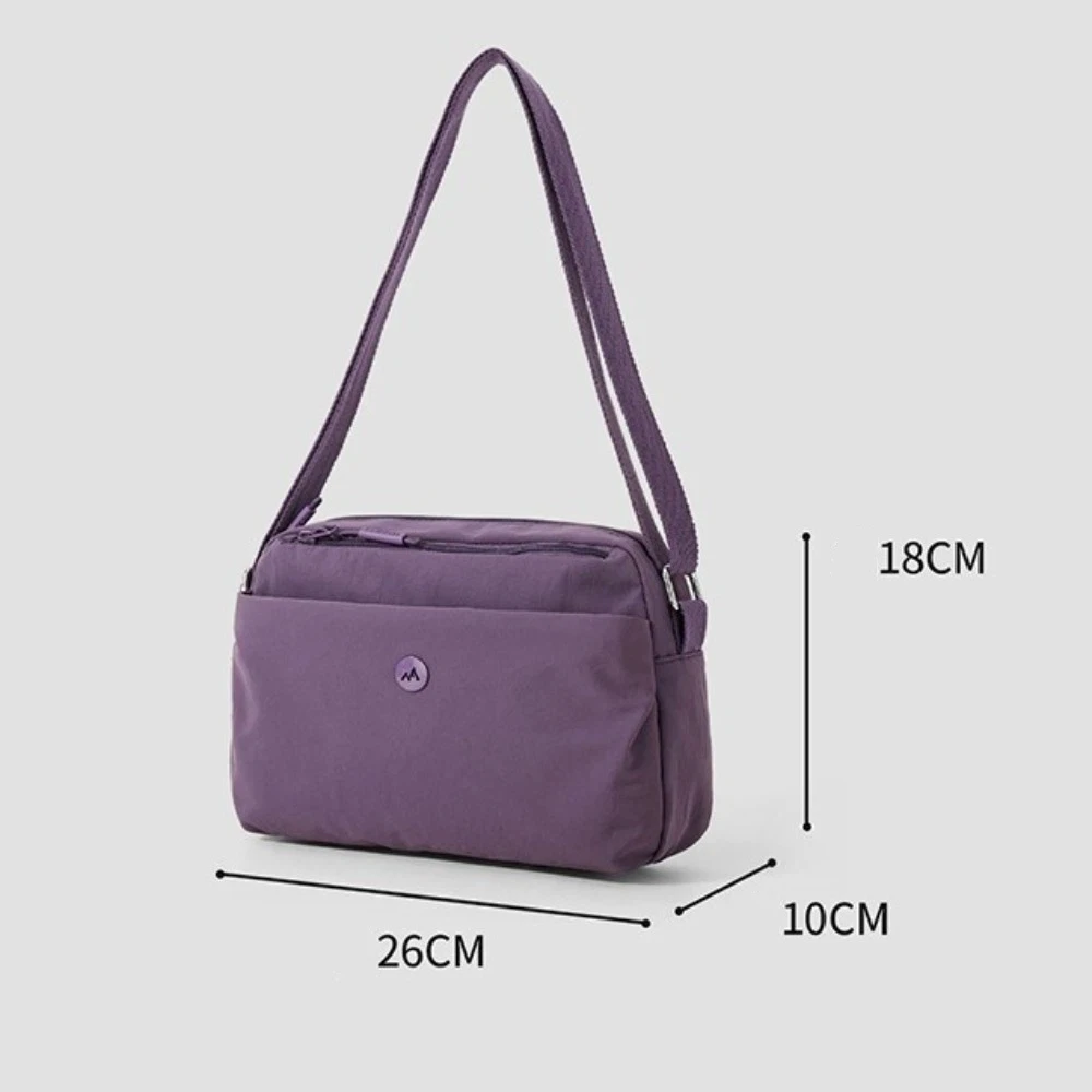 Bolso bandolera ligero con correa larga y múltiples bolsillos - imagen 4