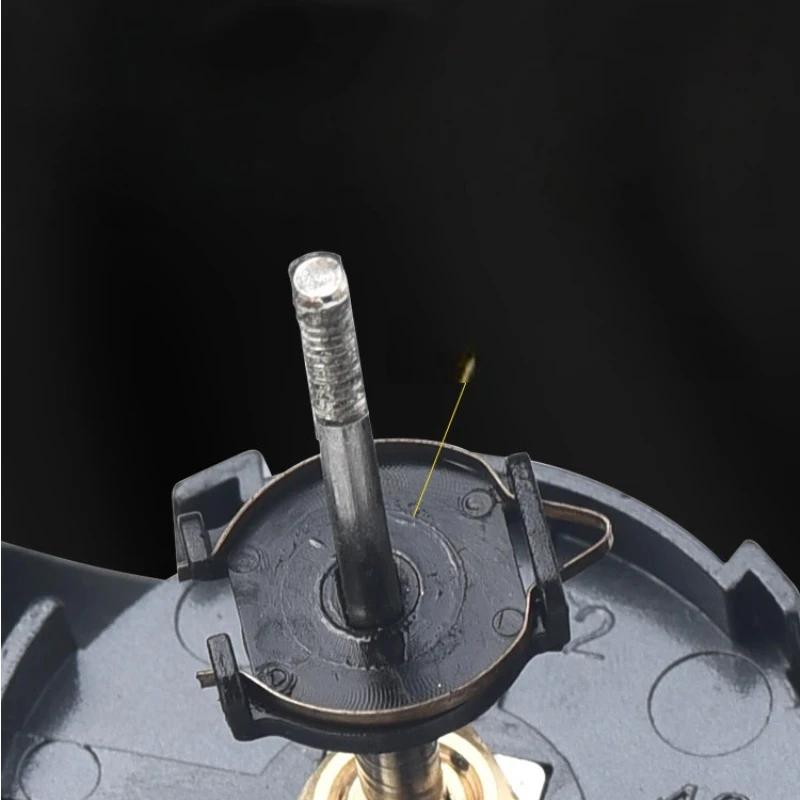 Carrete giratorio bobina profunda con rodamientos inox