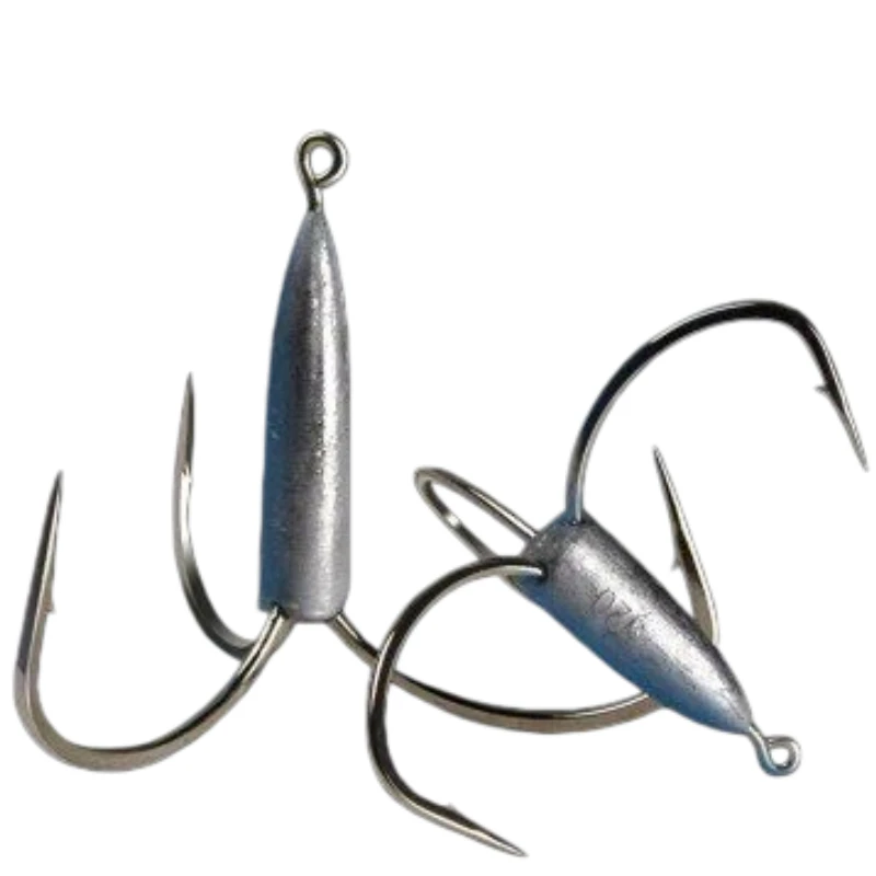 Anzuelo triple de pesca en agua dulce