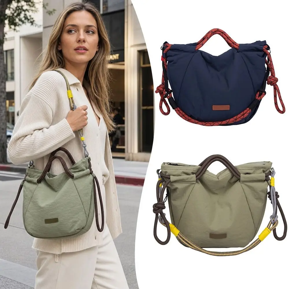 Bolso bandolera de pesca con bolsillos y cordón ajustable - imagen 2