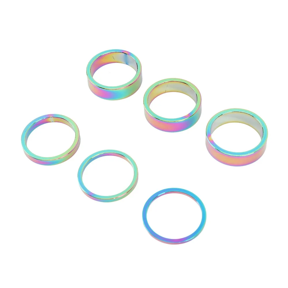 Espaciadores de dirección de bicicleta de aluminio para horquilla 28,6 mm - imagen 5