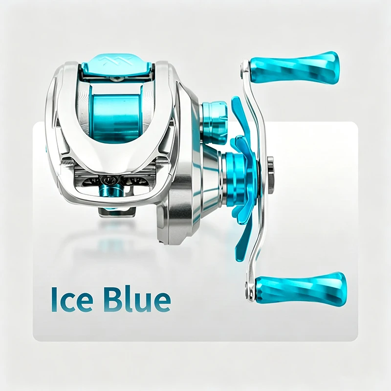 Carrete BFS LOONGZE A51MC de perfil bajo para pesca finesse - imagen 5