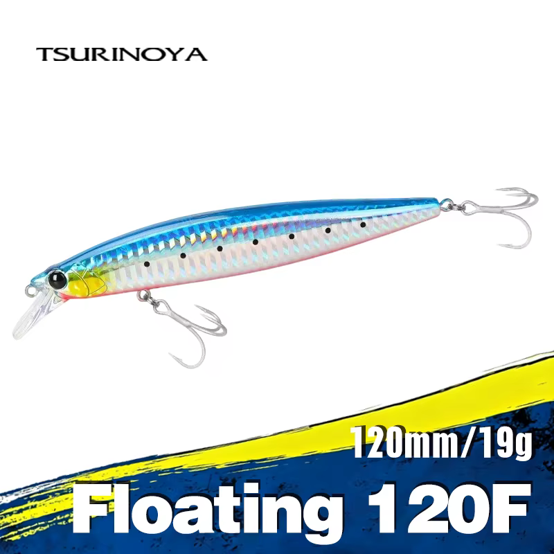 TSURINOYA Señuelo Flotante STINGER – Lanza ultralarga para mar