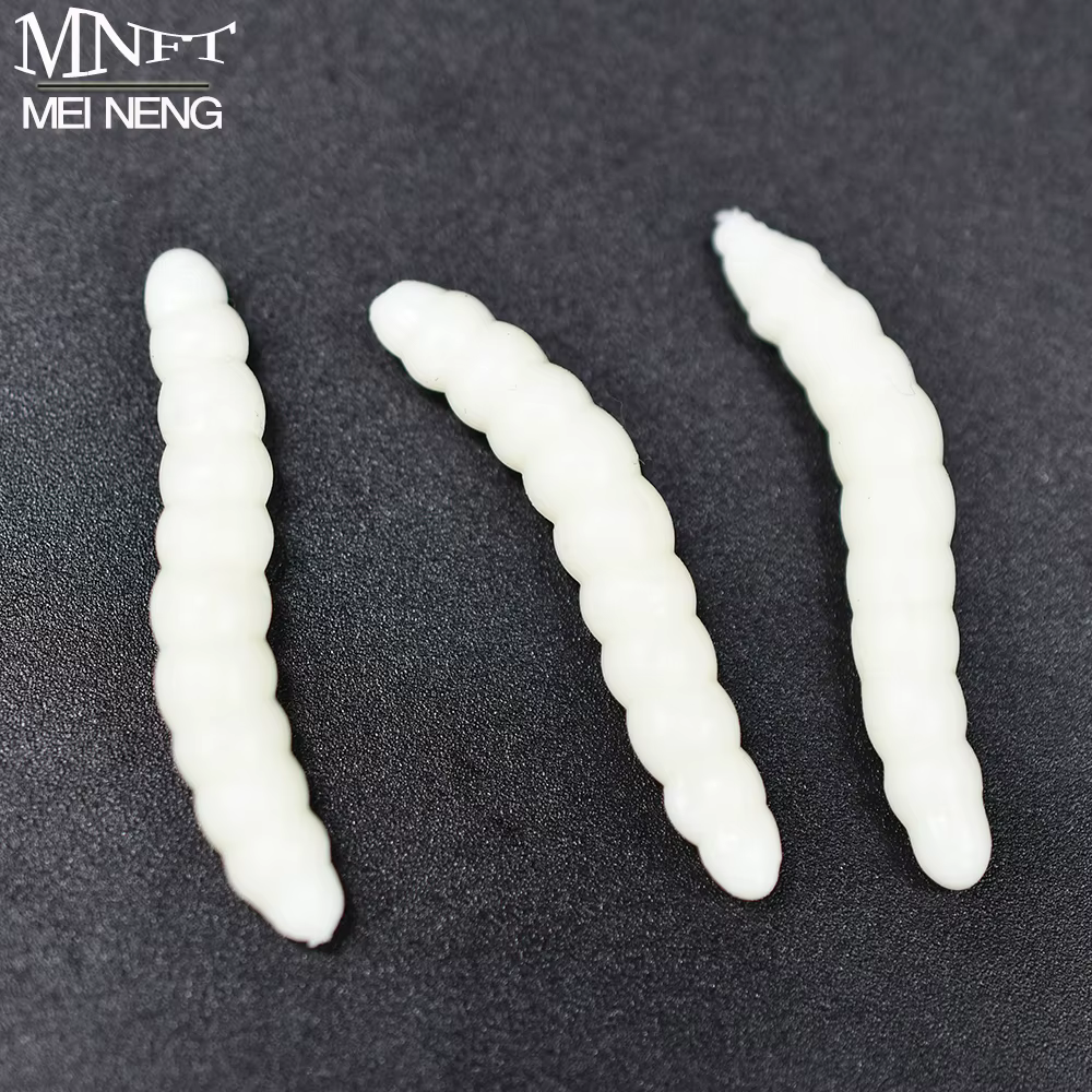 MNFT Vinilo lubina 3,8cm 0,6g verde/blanco - imagen 3