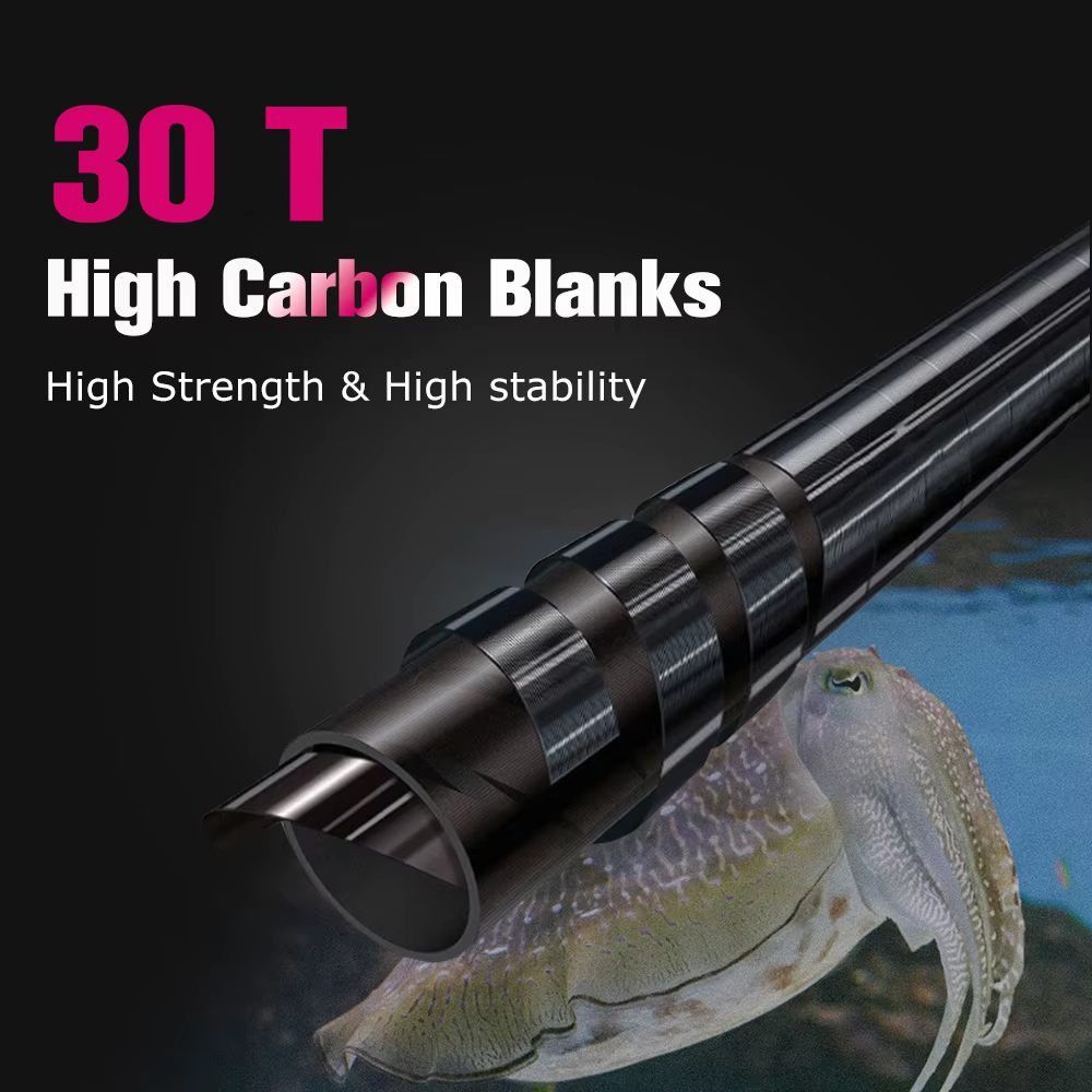 Goture Caña Jigging Ligera 30T Carbono M/ML - Sensibilidad Calamar - imagen 2