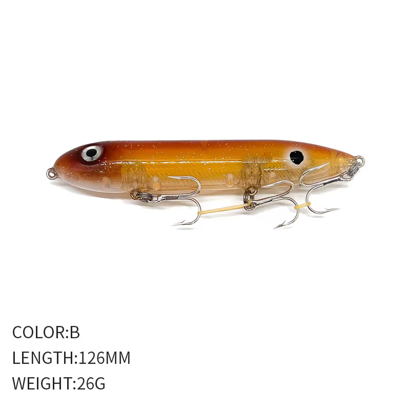 Wobbler flotante para lubina y lucio – 126mm 26g - imagen 5