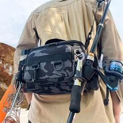 Canyonera porta-equipo pesca – Bolsa hombro almacenamiento aparejos