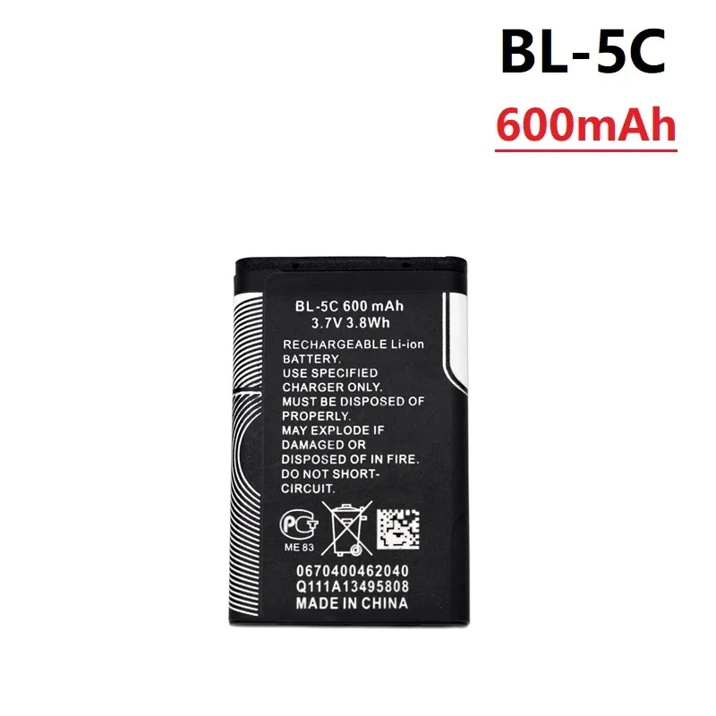 Etiquetado y referencia BL-5C