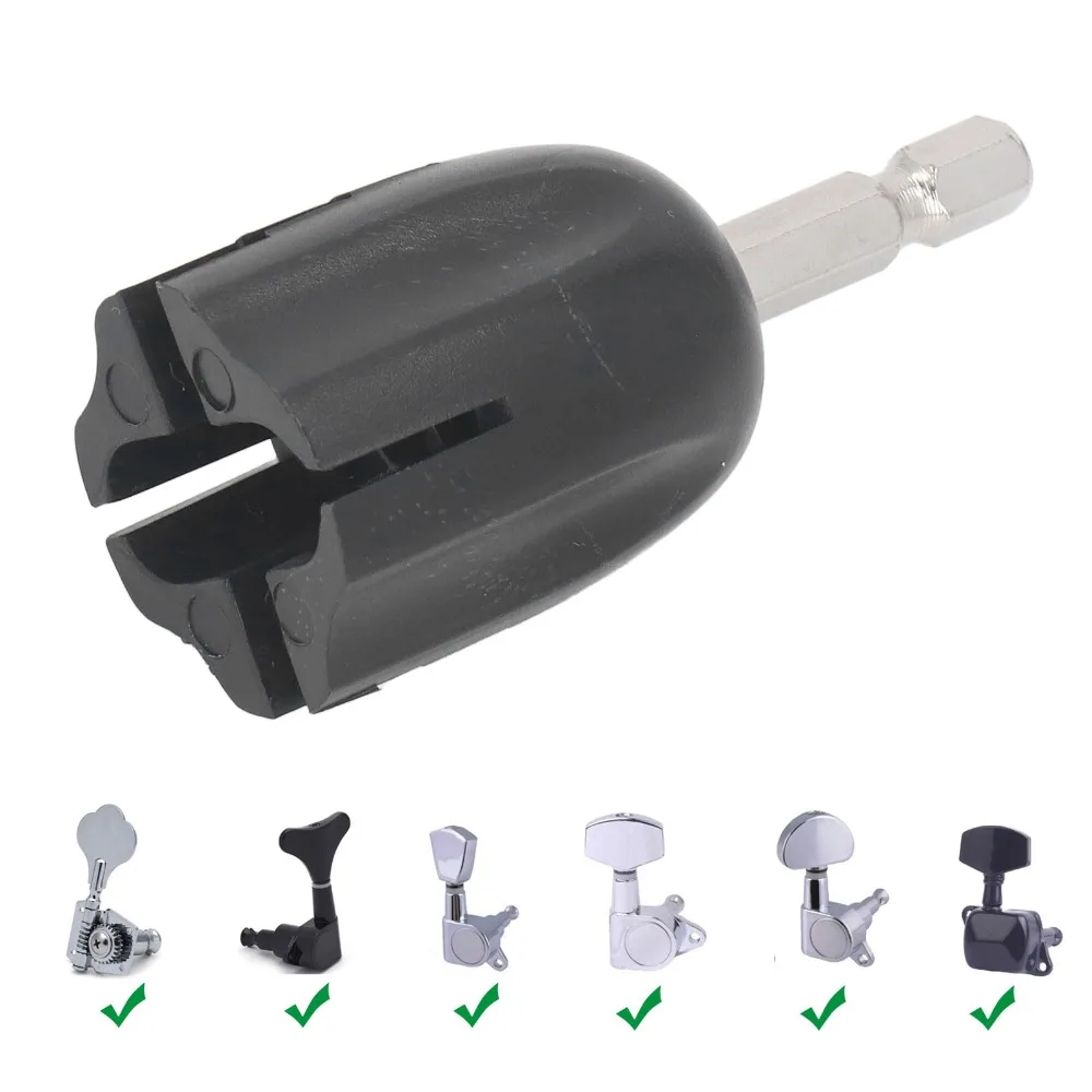 Enrollador de cuerdas guitarra plástico y metal – extractor - imagen 3