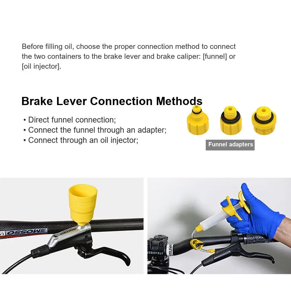 Kit de inyección de aceite para frenos de bicicleta – herramienta - imagen 4