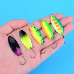 Cuchara Giratoria Wobbler Bass – Señuelo Ideal para Pescado Grande