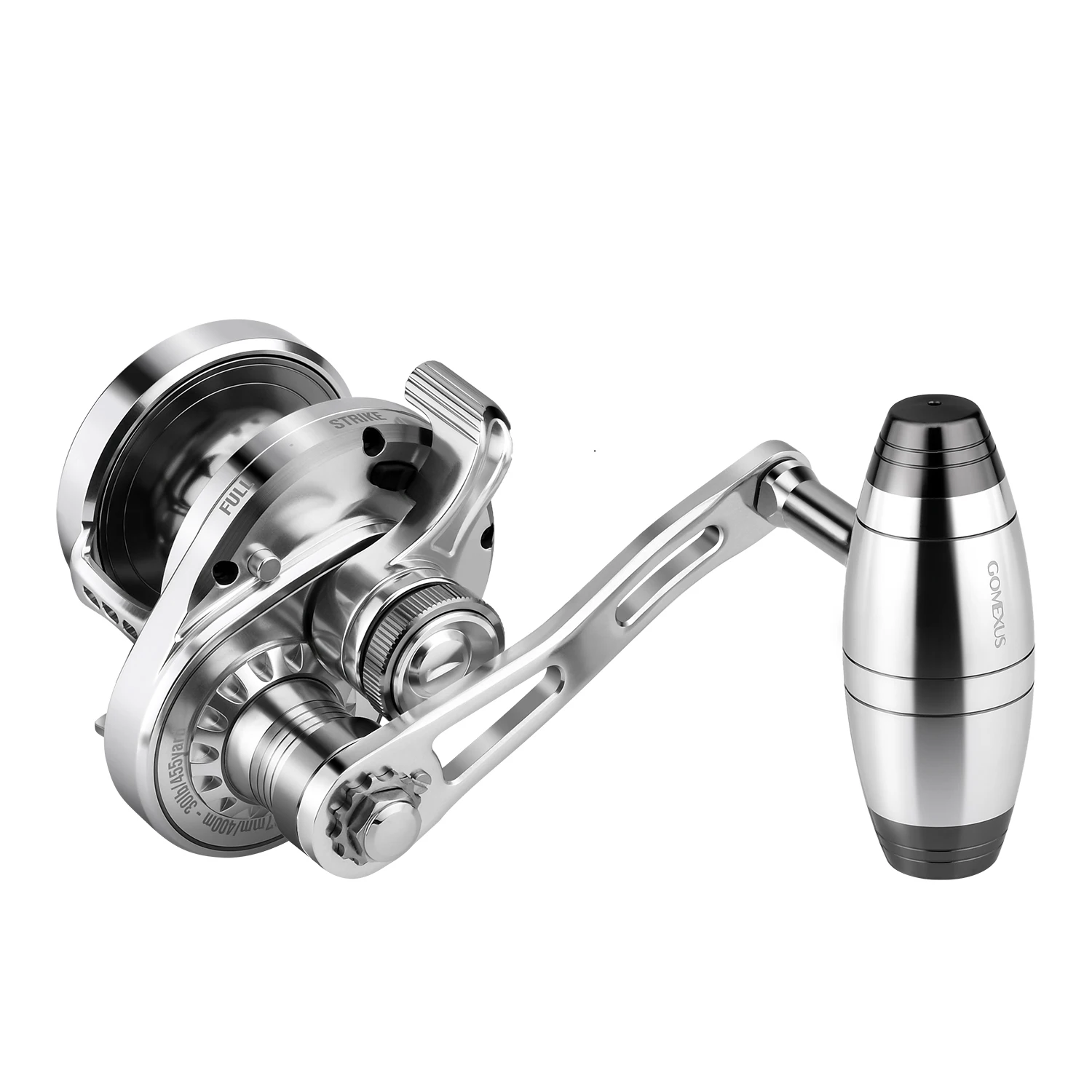 Carrete de Jigging GOMEXUS LS20 CNC – Arrastre palanca cuerpo aluminio - imagen 3