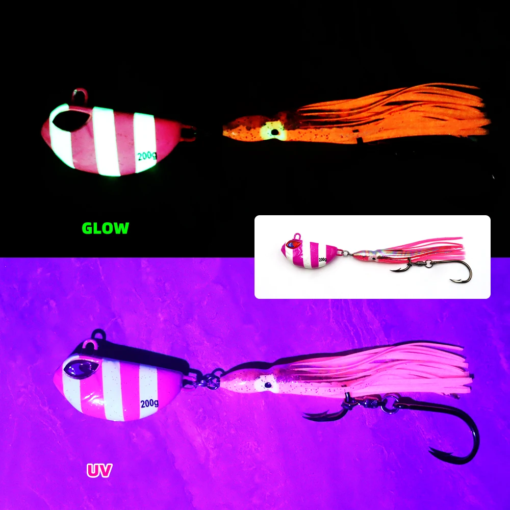 ZYZHE Jig Head para cebo blando en pesca marítima – anzuelo - imagen 5