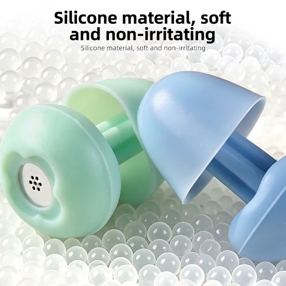 Tapones para los oídos de silicona antirronquidos: lavables y cómodos - imagen 2