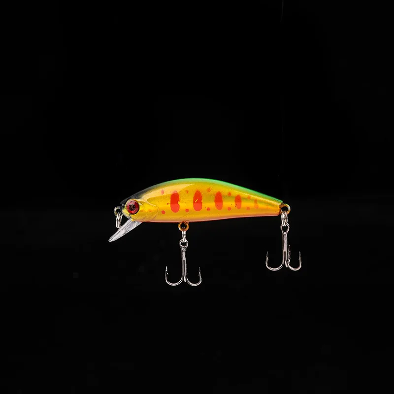 Wobbler Minnow hundible para lubina y lucio con anzuelos triples - imagen 5