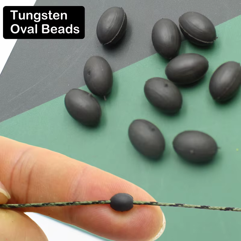 Cuentas espaciales tungsteno carpa líder libre plomo anzuelo