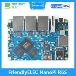 NanoPi R6S RK3588S router 2.5G Ethernet con Debian y FriendlyWrt