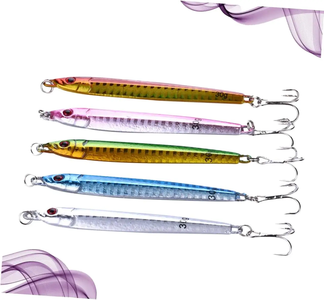 Señuelos cuchara metal para agua salada y dulce - imagen 3