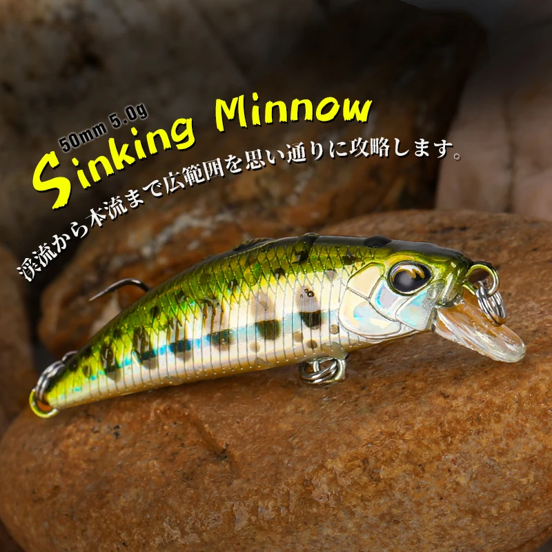 TSURINOYA DW63 Señuelo Hundido para Trucha – Oscilante - imagen 3