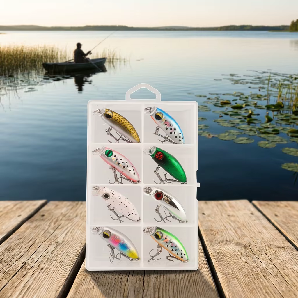 Señuelo Flotante ABS 2.8g – Hundimiento lento para agua dulce